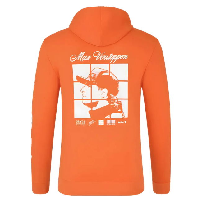 2025 Red Bull Racing MV Puzzle OH Hoodie (Exotic Orange) - Kids
