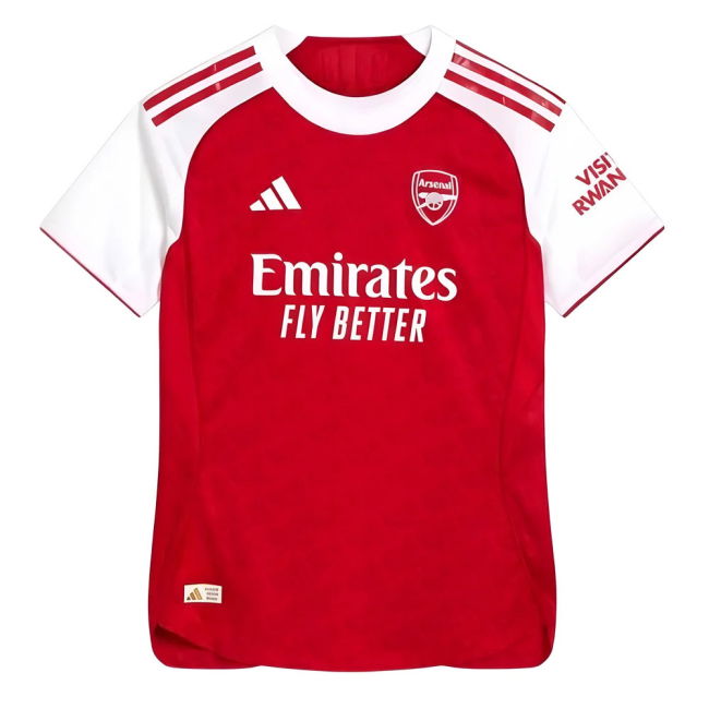 2025-2026 Arsenal Authentic Home Shirt (Womens)