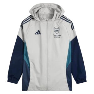2025-2026 Arsenal Allweather Jacket (Grey)