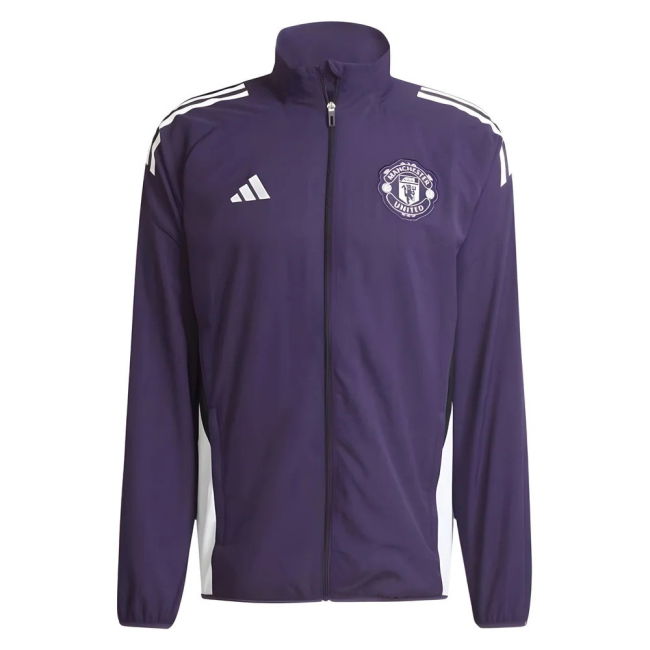 2025-2026 Man Utd Presentation Jacket (Aurora Plum)