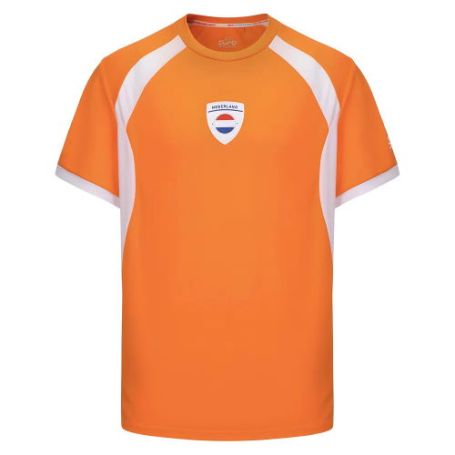 2025 Netherlands WEC Poly T-shirt (Orange) - Mens