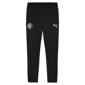 2025-2026 Man City Training Pants w/pockets (Black)