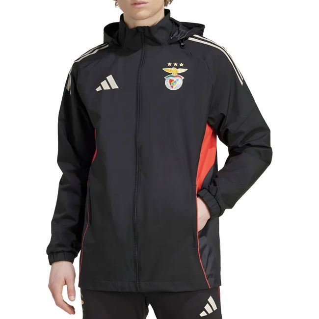 2025-2026 Benfica Allweather Jacket (Black)