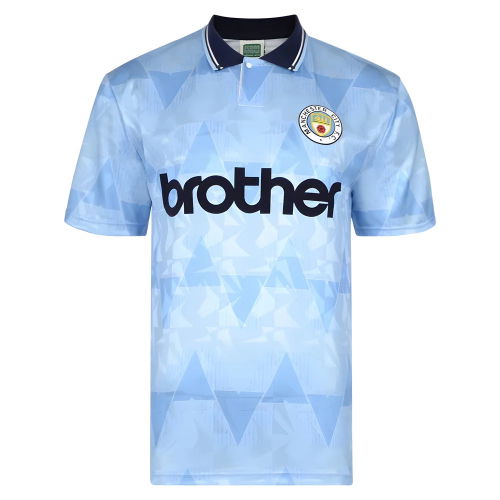 Score Draw Manchester City 1989 Home Shirt