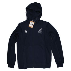 2024-2025 Cardiff Rugby Travel Full Zip Hoodie (Navy)