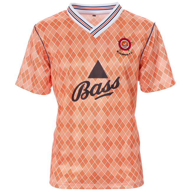 1989-1990 Blackpool Bass Retro Shirt