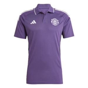 2025-2026 Man Utd Polo Shirt (Aurora Plum)