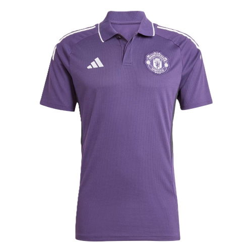 2025-2026 Man Utd Polo Shirt (Aurora Plum)