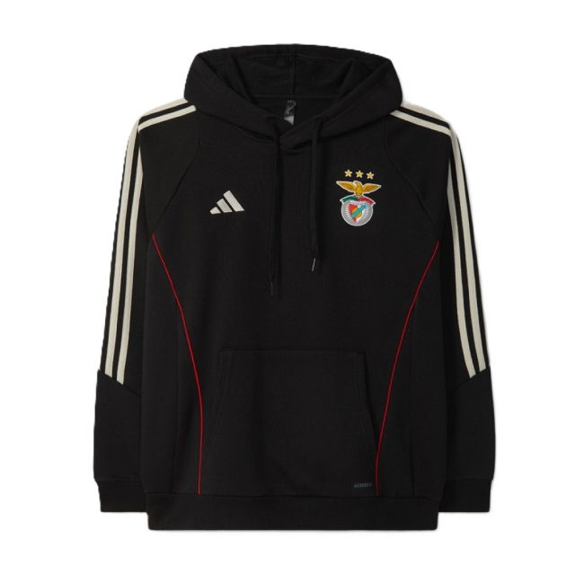 2025-2026 Benfica Hooded Top (Black)