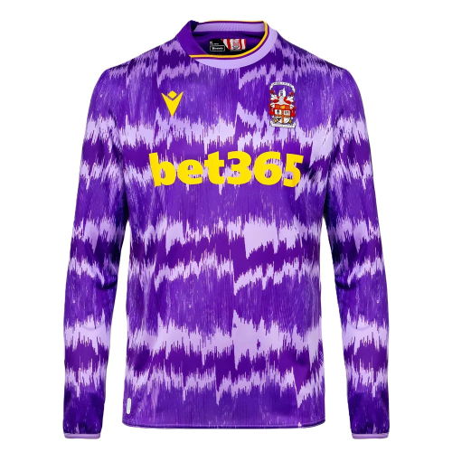 2025-2026 Stoke City Away Long Sleeve Shirt