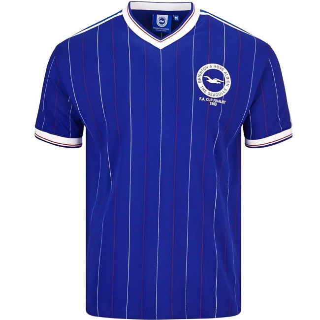 Score Draw Brighton and Hove Albion 1983 FA Cup Final Shirt