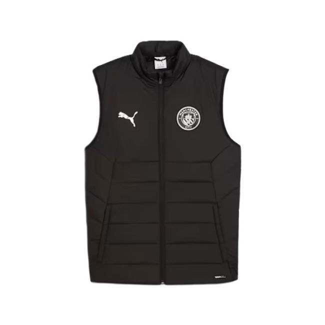 2025-2026 Man City Training Gilet (Black)