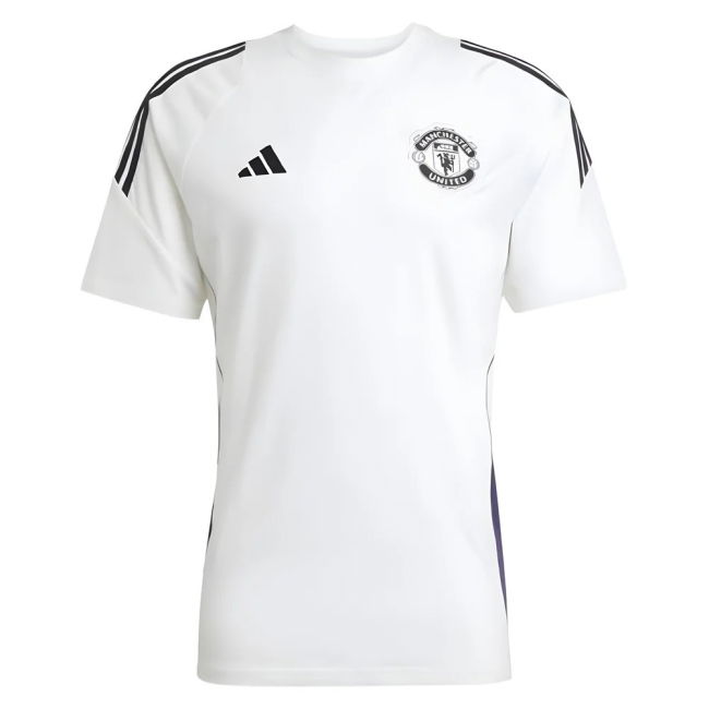 2025-2026 Man Utd Training Tee (White)