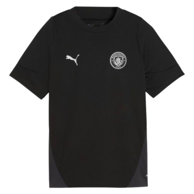 2025-2026 Man City Training Jersey (Black) - Kids