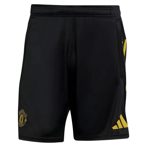 2025-2026 Man Utd EU Training Shorts (Black)