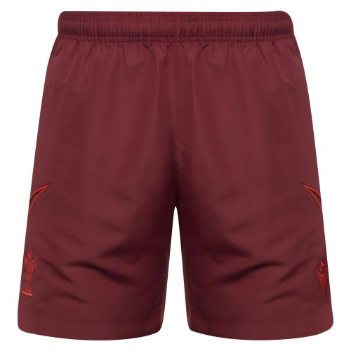 2025-2026 Wales Rugby Travel Bermuda Shorts (Deep Red)