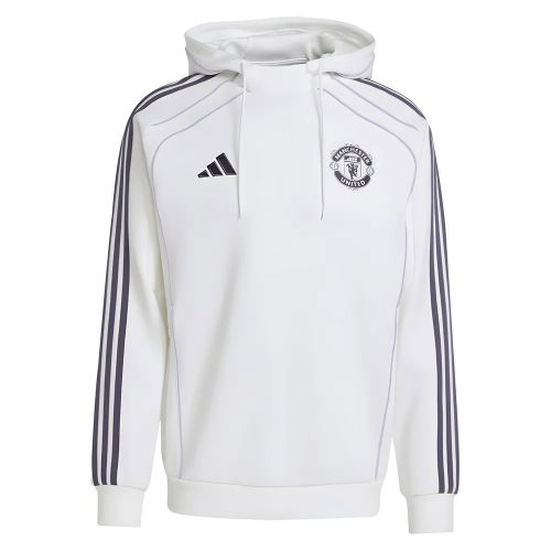 2025-2026 Man Utd UBP Doubleknit Hoody (White)
