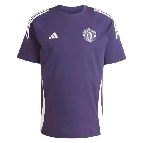 2025-2026 Man Utd Training Tee (Aurora Plum)