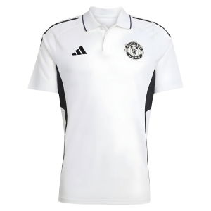 2025-2026 Man Utd Polo Shirt (White)
