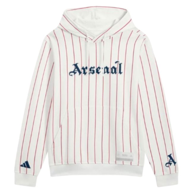 2025-2026 Arsenal AOP US Hoody (White)