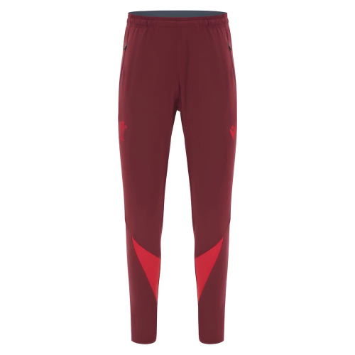 2025-2026 Wales WRU Training Player Pants (Deep Red)
