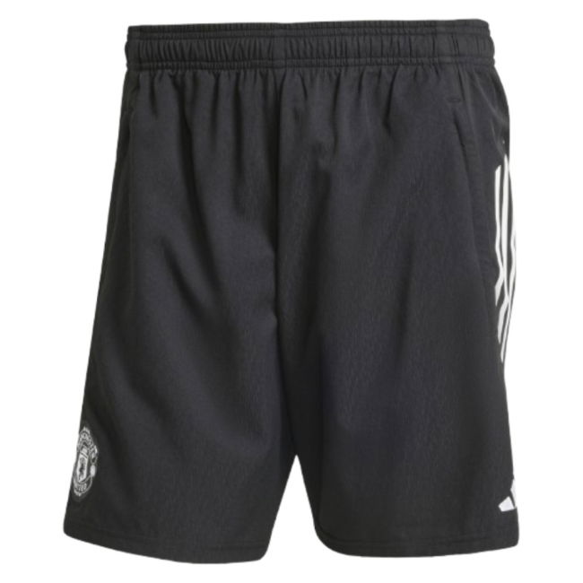 2025-2026 Man Utd Downtime Shorts (Black)