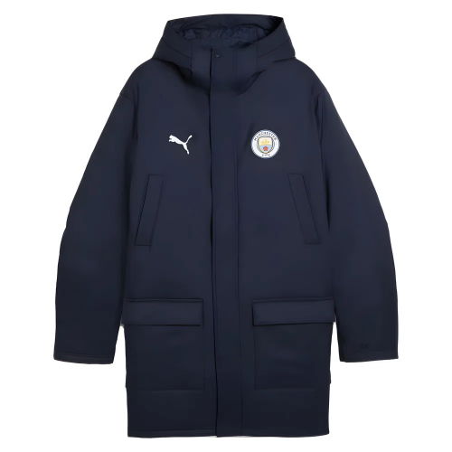2025-2026 Man City Training Winter Coat (Deep Navy)
