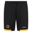 2025-2026 Wolves Home Shorts (Black) - Kids
