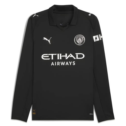 2025-2026 Man City Long Sleeve Away Shirt
