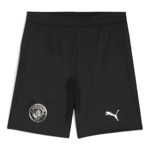 2025-2026 Man City Away Shorts (Black)