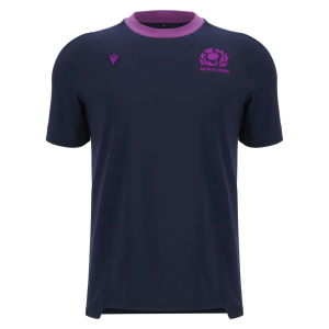 2025-2026 Scotland Rugby Ath Cotton Tee (Navy)