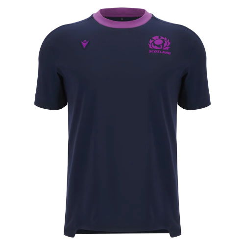 2025-2026 Scotland Rugby Ath Cotton Tee (Navy)