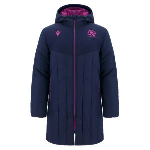 2025-2026 Scotland Rugby Parka Padded Jacket (Navy)
