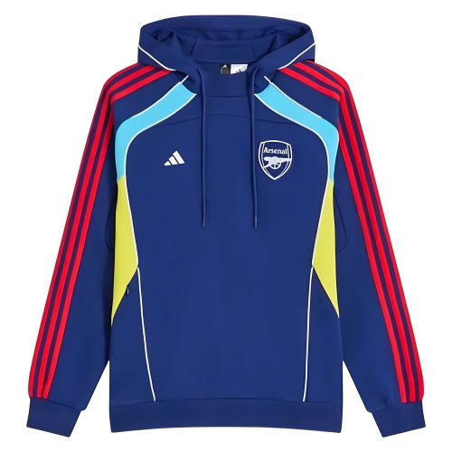 2025-2026 Arsenal UBP Doubleknit Hoody (Victory Blue)