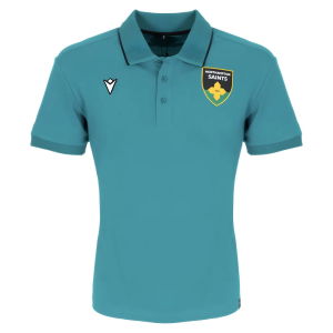 2025-2026 Northampton Saints Cotton Polo Shirt (Green)