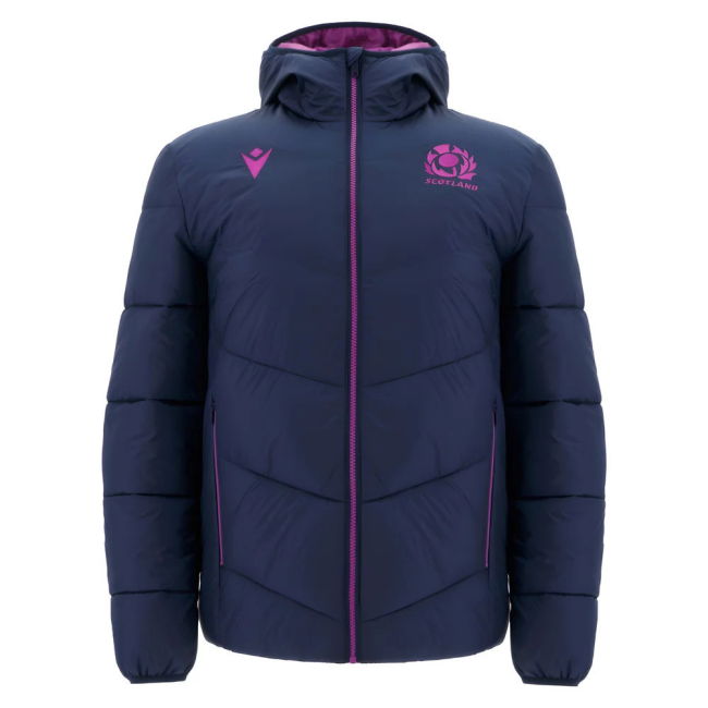 2025-2026 Scotland Rugby Bomber Jacket (Navy)