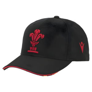 2025-2026 Wales WRU Custom Cap Curved Visor (Black)