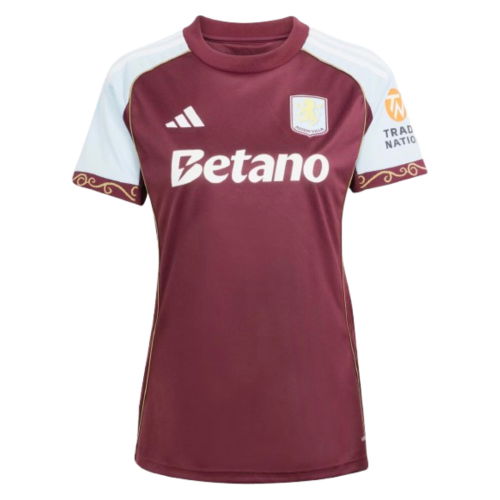 2025-2026 Aston Villa Home Shirt (Womens)