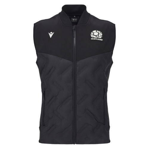 2025-2026 Scotland Rugby Ath Padded Gilet (Navy)
