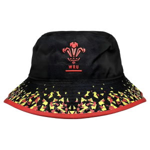 2025-2026 Wales WRU Custom Bucket Hat (Black)