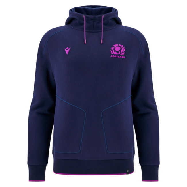 2025-2026 Scotland Rugby Ath Sweat Hoody (Navy)