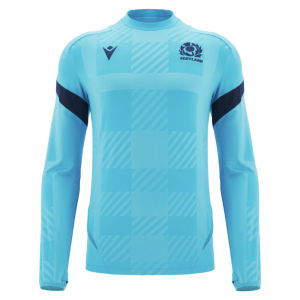 2025-2026 Scotland Rugby Training Sweatshirt (Sky)