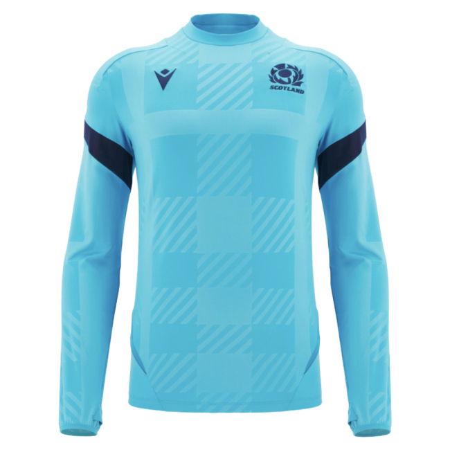 2025-2026 Scotland Rugby Training Sweatshirt (Sky)