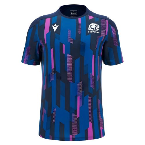 2025-2026 Scotland Rugby Warm Up Shirt (Navy)