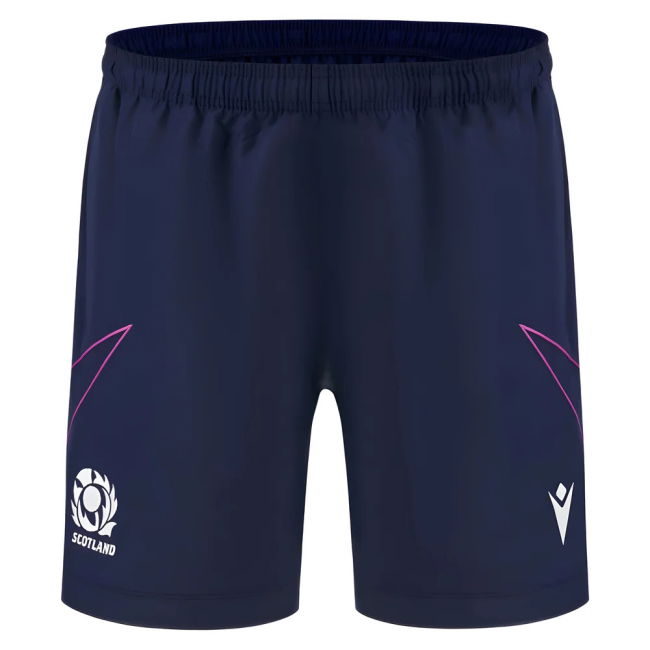 2025-2026 Scotland Rugby Training Bermuda Shorts (Navy)