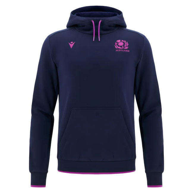 2025-2026 Scotland Rugby Travel Hoody (Navy)