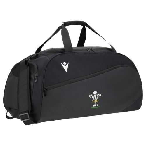 2025-2026 Wales WRU Ath Gym Bag (Black) - Large  2025-2026 Wales WRU Ath Gym Bag (Black) - Large