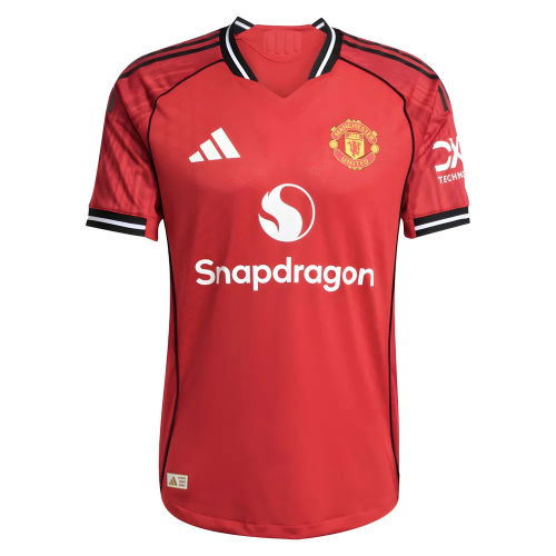 2025-2026 Man Utd Authentic Home Shirt