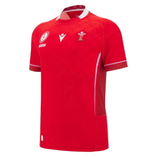 2025-2026 Wales Home WRWC Replica Rugby Shirt [400074440001] - Uksoccershop