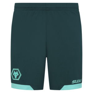 2025-2026 Wolves Away Shorts (Green)